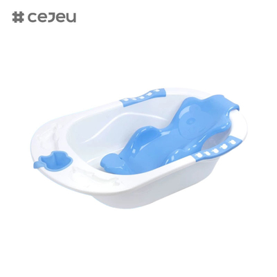 CJ-8837, vasca da bagno per bambini pieghevole per sedersi e sdraiarsi, utensili per il bagno per bambini, fornire al bambino un vasino da bagno