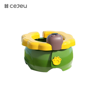 CJ-6901I bambini vanno fuori bagno pieghevole per ragazzi e ragazze bagno di emergenza auto bambino, blu verde giallo 3 colori disponibili