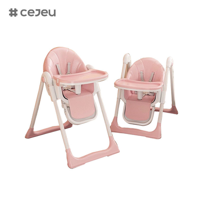 CJ-22/CJ-23,pp+swing+wheel, rosa/grigio/blu/oro,quattro di colore,50.2*83.1*88.2cm,Sicuro e affidabile seggiolino per bambini