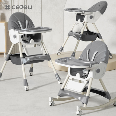 CJ-27,3 in 1+PP+Corsetto di stoccaggio,rosa/grigio/azzurro/oro,quattro colori,60*75*97cm,Sicuro e affidabile seggiolino per bambini