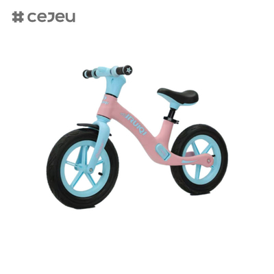 CJ-TXY-201,Bicycle di spinta interattiva per l'apprendimento precoce con equilibrio costante e poggiapiedi, rosa nero rosso verde,quattro colori