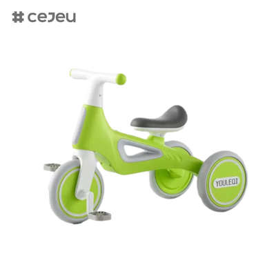 CJ-A066, con luci/musica, triciclo per bambini, rosa/verde/giallo, tre colori, un bel regalo per ragazzi e ragazze