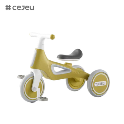 CJ-A066, con luci/musica, triciclo per bambini, rosa/verde/giallo, tre colori, un bel regalo per ragazzi e ragazze