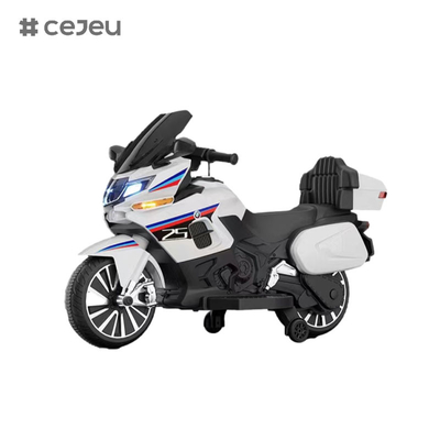 CJ-R125 Motociclette elettriche, 12V7/550*2, Early Childhood Education Modulation Musica Bluetooth Un clic freno Ruota*2