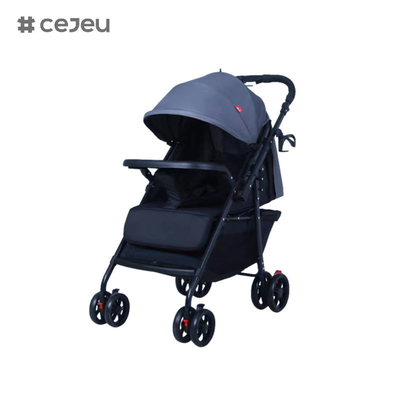 Un clic di raccolta di veicoli Targa rimovibile Push maniglia reversibile Doppia promozione Sosposizione a quattro ruote a 360 gradi