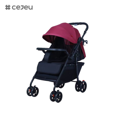 Un clic di raccolta di veicoli Targa rimovibile Push maniglia reversibile Doppia promozione Sosposizione a quattro ruote a 360 gradi