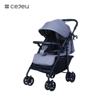 Un clic di raccolta di veicoli Targa rimovibile Push maniglia reversibile Doppia promozione Sosposizione a quattro ruote a 360 gradi
