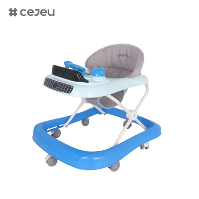 CJ-1166, baby walker,Musica 3 Regolare altezza Ruota silenziosa*6 Cuscino: Lenzuola Un clic pieghevole