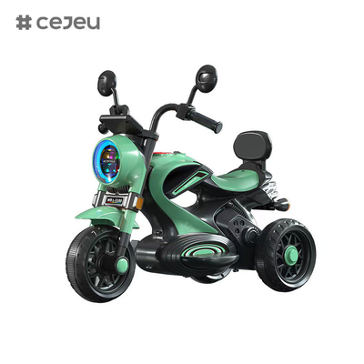 CJ-5188Alta qualità Motociclo per bambini triciclo elettrico carica auto giocattoli maschile e femminile auto a batteria a doppia trazione
