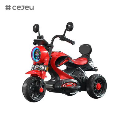 CJ-5188Alta qualità Motociclo per bambini triciclo elettrico carica auto giocattoli maschile e femminile auto a batteria a doppia trazione