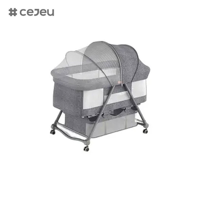 CJ-BJJ-001 Culla regolabile di altezza Culla regolabile di altezza letto culla culla culla con culla300D panno di lino quattro colori