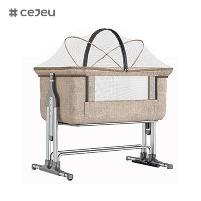 CJ-CH-122 Metallo Moderno Multifunzionale Pieghevole Culla Bambini Culla Bambini Letto Culla Bambino Accanto Dormente