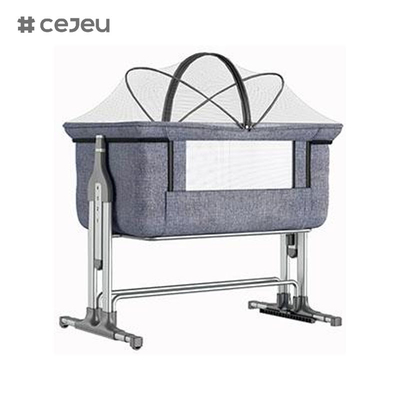 CJ-CH-122 Metallo Moderno Multifunzionale Pieghevole Culla Bambini Culla Bambini Letto Culla Bambino Accanto Dormente