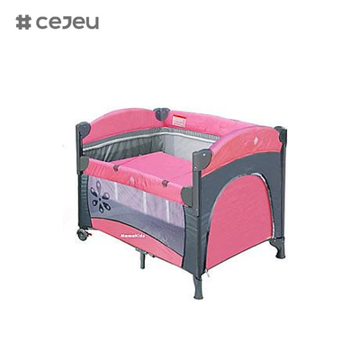 CJ-H31 Ingrosso Nidi di alta qualità Nido per neonati Nido per bambini portabile Culla lavabile Letto da viaggio, con grigio, rosso, blu, rosa