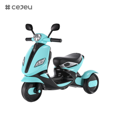 CJ-M1 Produttore nuova moto elettrica con musica leggera/ 3 ruote bambini moto a batteria per 3-8 anni bambino