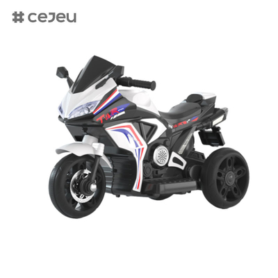 Motocicletta elettrica personalizzabile per bambini ragazzo triciclo ricaricabile bambino può guidare auto giocattolo grande batteria a doppia trazione auto