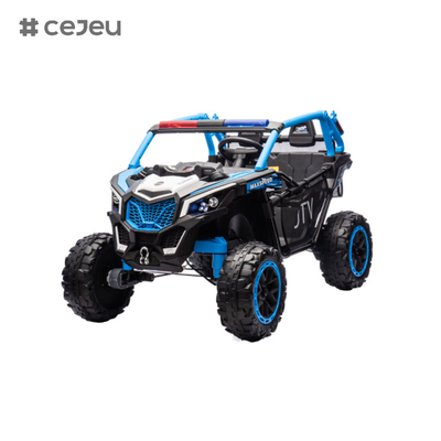 24V 12V 4WD Kids UTV elettrico Off-Road Ride On Toy Car Con 2.4G RC Carbon Steel Frame Alta resistenza Shock a quattro ruote
