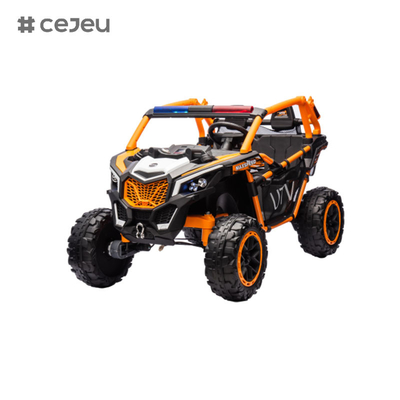 24V 12V 4WD Kids UTV elettrico Off-Road Ride On Toy Car Con 2.4G RC Carbon Steel Frame Alta resistenza Shock a quattro ruote