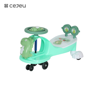 WLF-9666 Sicuro Salute Disegno Creativo Manpower Bicicletta di plastica Rack Bambini Giocattoli Bambini Swing Car,con musica / corda