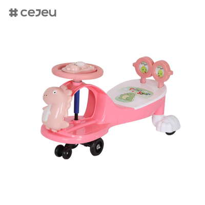 WLF-9666 Sicuro Salute Disegno Creativo Manpower Bicicletta di plastica Rack Bambini Giocattoli Bambini Swing Car,con musica / corda