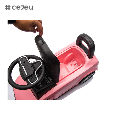 CJ-HZ640 2024 Nuovo concesso in licenza Piede al pavimento Bambino guida in auto, Baby Sound Engine Sound Storage sotto il sedile, per bambini Buoni regali