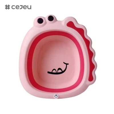 CJ-LBN5131A Vaschette da bagno vendute a caldo Bambini piccoli Set a piedi pieghevoli Bambini lavandosi il bagno Vaschette per bambini piccoli