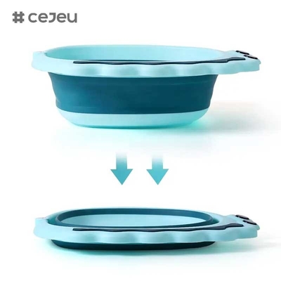 CJ-LBN5131A Vaschette da bagno vendute a caldo Bambini piccoli Set a piedi pieghevoli Bambini lavandosi il bagno Vaschette per bambini piccoli