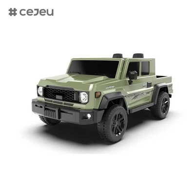 CJ-TTXB-HZBB-985 2025 Nuovo camion elettrico a quattro ruote per bambini 4x4 ruote 3-8 anni 2 posti Off-Road RC con batterie