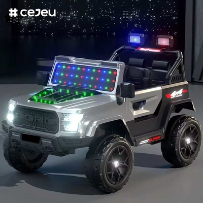 CJ-DLX-999 Unisex giocattolo elettrico a quattro ruote per bambini telecomando ricaricabile entrambi ragazzi ragazze funzione MP3