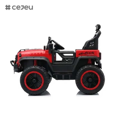 CJ-MDX-013 Stile Musica di apprendimento precoce auto elettrica leggera per bambini guidare su auto elettrica bambini con USB