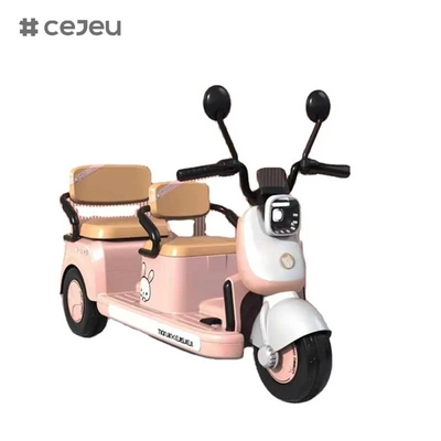 CJ-ML-002 Manufacture Kids Notor Bike con due posti Motocicletta a batteria per bambini