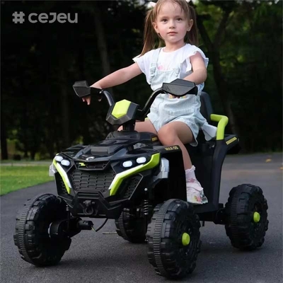 CJ-BDL-5189Nuova auto elettrica a quattro ruote 12Volt 4X4 ATV Beach Tot Auto economica di plastica elettrica a batteria