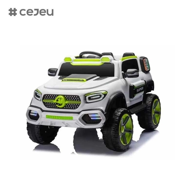CJ-SYB-G65 all'ingrosso Unisex a quattro ruote elettrico a guida su giocattolo auto all'ingrosso Schema colore rosso bianco luci musicali automatiche