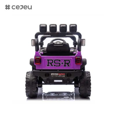 CJ-HP-018SJ Modelli UTV a quattro ruote motrici Buona scelta Spazio di stoccaggio posteriore 2 velocità Disponibile Colorato viola Nero Rosa Blu Auto di plastica