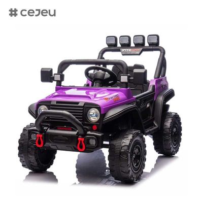 CJ-HP-018SJ Modelli UTV a quattro ruote motrici Buona scelta Spazio di stoccaggio posteriore 2 velocità Disponibile Colorato viola Nero Rosa Blu Auto di plastica