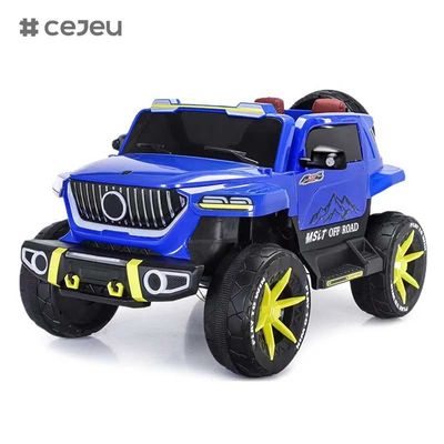CJ-SF-5688 Nuovo grande dimensione 12V7Ah grande dimensione quattro motore kids auto elettrica / rosa colore due velocità bambini guidare su off-road auto per 5-12Years