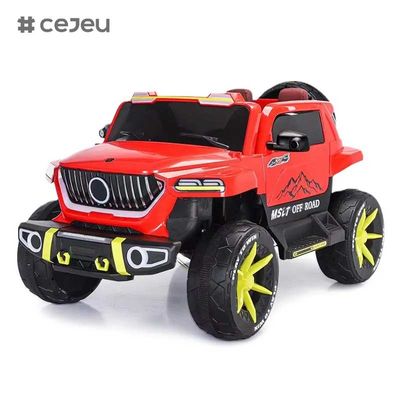 CJ-SF-5688 Nuovo grande dimensione 12V7Ah grande dimensione quattro motore kids auto elettrica / rosa colore due velocità bambini guidare su off-road auto per 5-12Years
