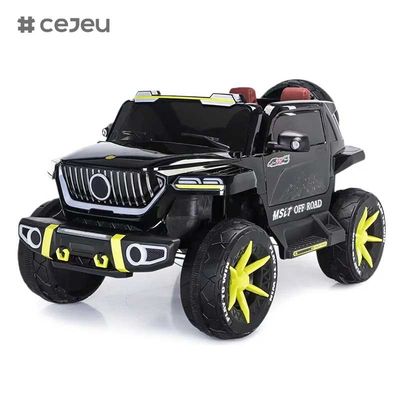 CJ-SF-5688 Nuovo grande dimensione 12V7Ah grande dimensione quattro motore kids auto elettrica / rosa colore due velocità bambini guidare su off-road auto per 5-12Years