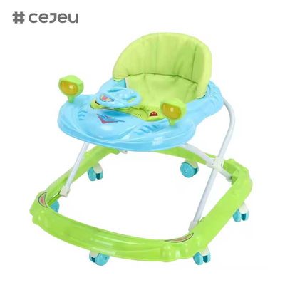 CJ-BLM-314 Baby Walker Multifunzionale Anti-O-leg Anti-rollover Pieghevole 6-18 mesi Baby Start Car