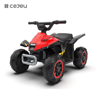CJ-YB-618 Hot Sale Factory Direct Wholesale Source Kids Mini Atv Ride on Quad Battery Power Buggy Toy Off-road Motorcycle con musica