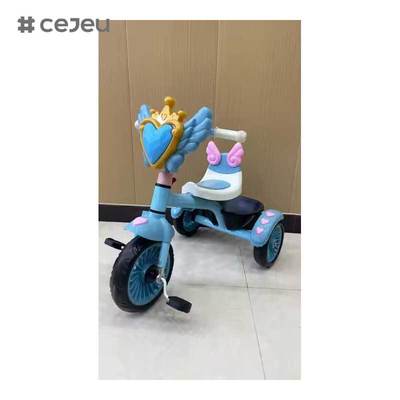 CJ-QK-703 Triciclo passeggino in plastica per bambini per bambini dai 2 ai 4 anni