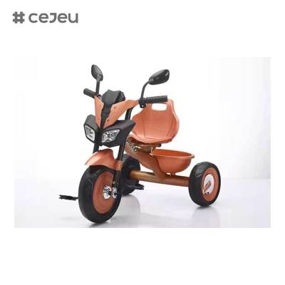 CJ-BMQ-6288 Triciclo a pedali per bambini Design anteriore elegante Dotato di musica e luci Nuovo modello Triciclo per bambini