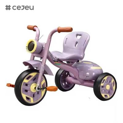 CJ-HLZ-1753 2025 Triciclo per bambini a 3 ruote, modello Ride-On, in vendita in Cina, per bambini dai 3 ai 6 anni