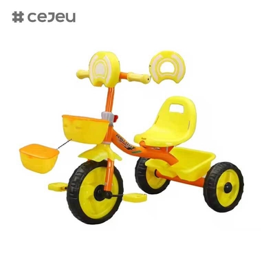 CJ-HLZ-791 Triciclo a pedali per bambini Design anteriore elegante Dotato di musica e luci Nuovo modello Triciclo per bambini