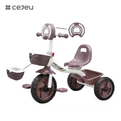 CJ-HLZ-791 Triciclo a pedali per bambini Design anteriore elegante Dotato di musica e luci Nuovo modello Triciclo per bambini