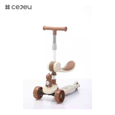 CJ-YCJ-LKB-801 Tricicli 4 in 1 per bambini Veicoli a pedale per 1-4 Push Slide Ride on Toy Balance Bike Baby Walker Stroller