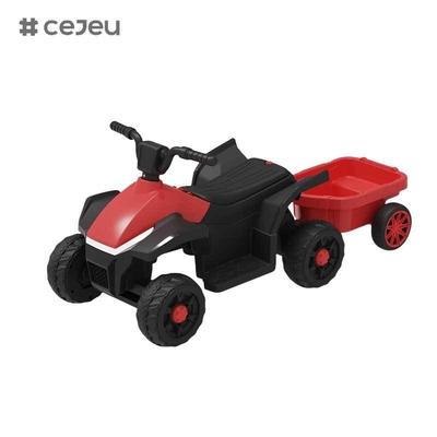 CJ-BEJ-3199 Nuova bicicletta quadricicletta elettrica a 6 ruote per bambini in plastica a batteria