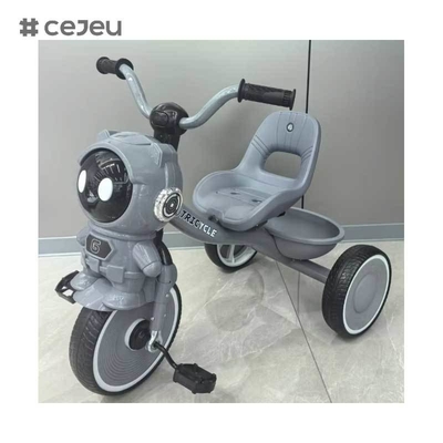 CJ-BDW-607  Vendita calda 2025 Triciclo per bambini personalizzato per bambini piccoli 3 ruote Musica Ride Car Toys 2-4 anni Commercio all'ingrosso Trike per bambini Bambini