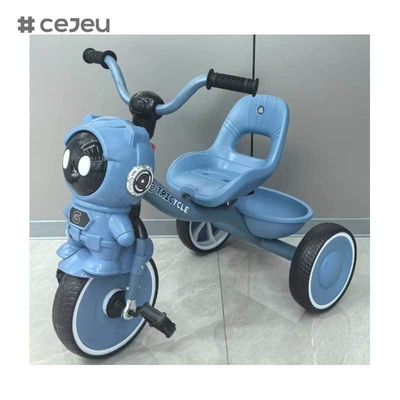 CJ-BDW-607  Vendita calda 2025 Triciclo per bambini personalizzato per bambini piccoli 3 ruote Musica Ride Car Toys 2-4 anni Commercio all'ingrosso Trike per bambini Bambini