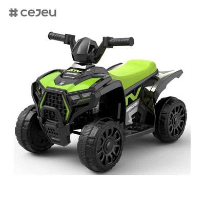 CJ-SMT-916 Auto elettrica per bambini, giocattoli da quattro ruote per l'aria aperta, 1-4 anni di età guidare in auto giocattolo per bambini